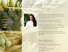 Tablet Screenshot of heilmassage-eskorsio.com